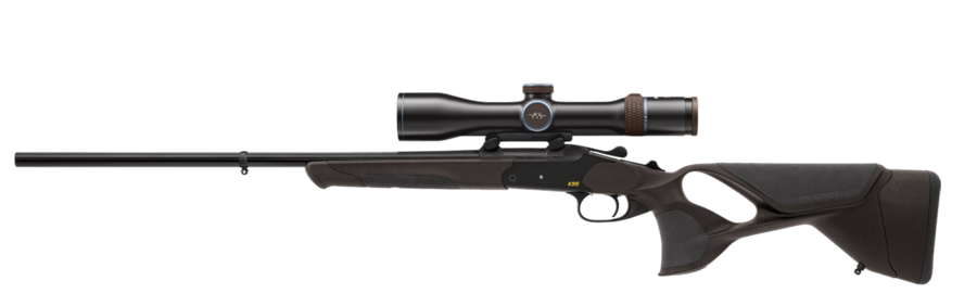 The K95 Ultimate with optional scope Blaser 2.8–20x50 iC and mount