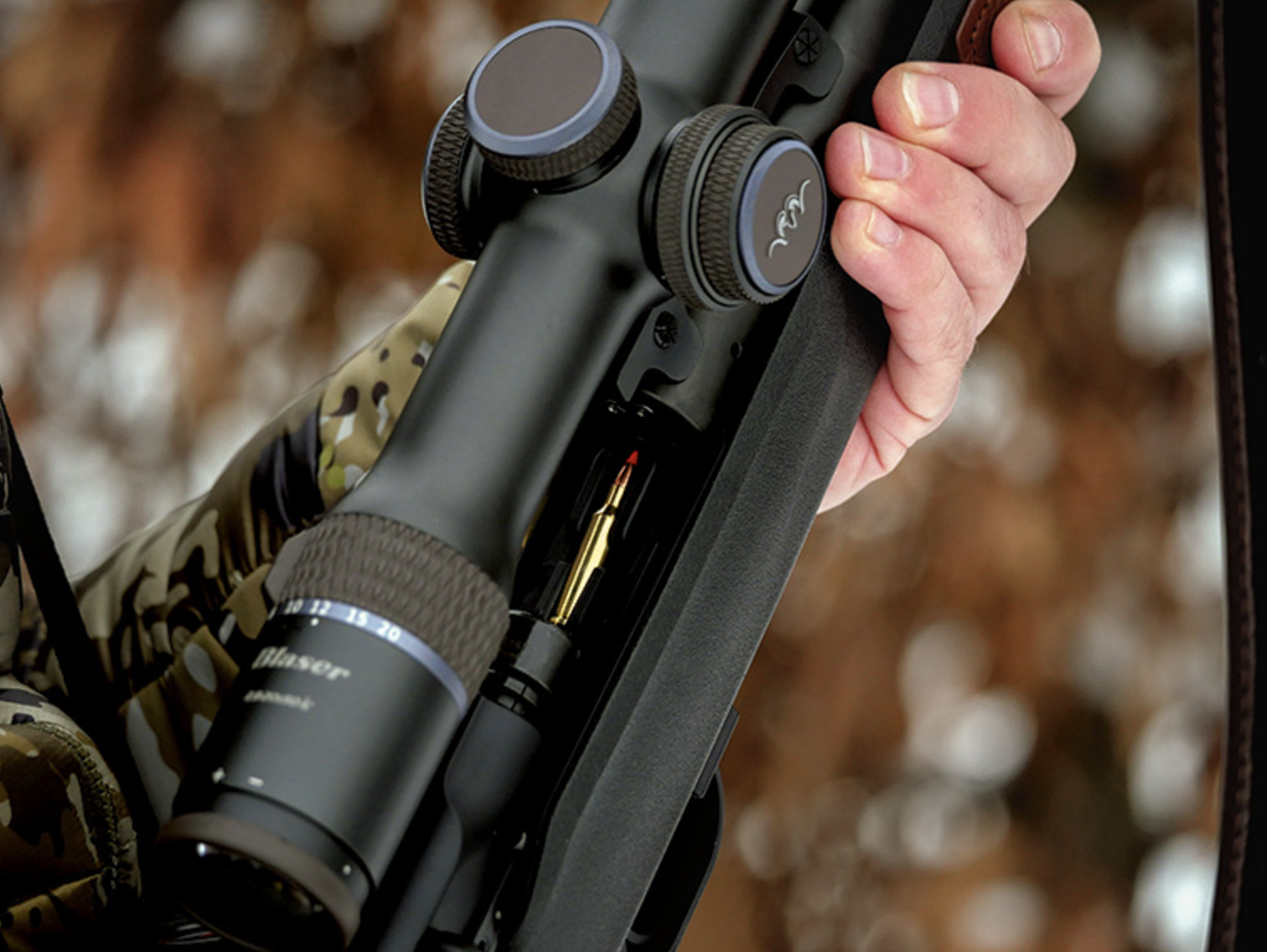 The special magazine insert ensures reliable cartridge feed and lightning-fast repeating.