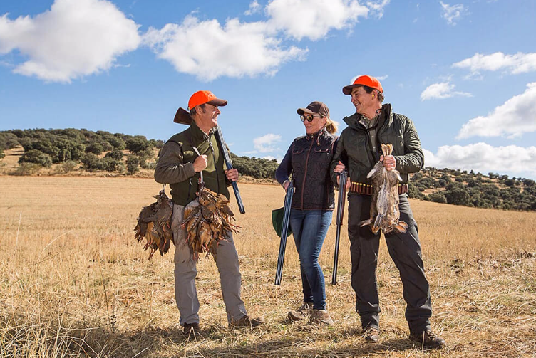 A successful day's hunting among friends - Juan Toquero and his team deliberately cultivate this family atmosphere.